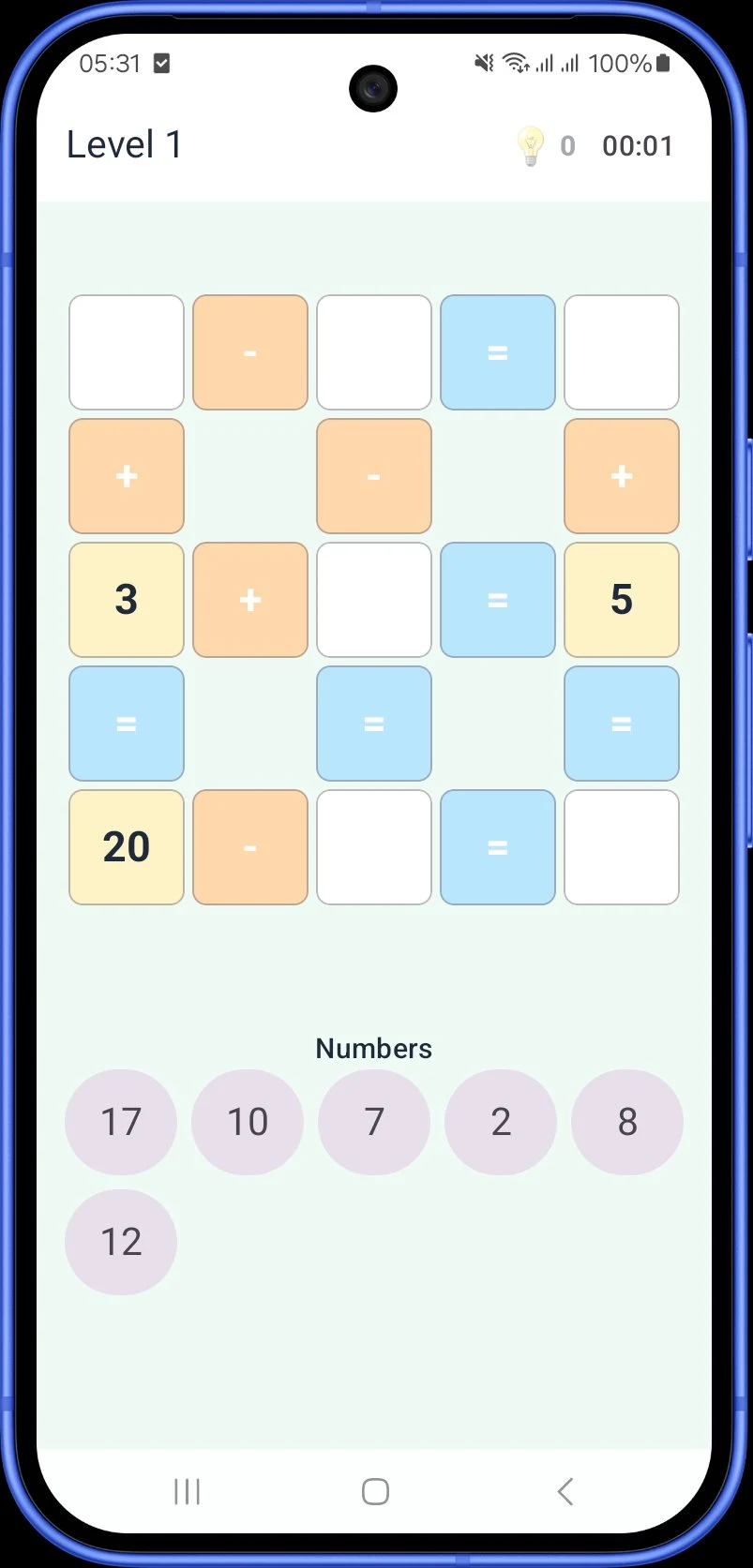 Math Grid screenshot